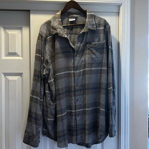 Columbia men’s long sleeve button down shirt 2XLT XXLT 100% cotton